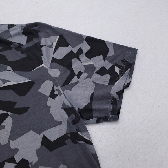 MSX by Michael Strahan Casual Pullover Graphic T Shirt Mens Size Large L Gray - Picture 6 of 8